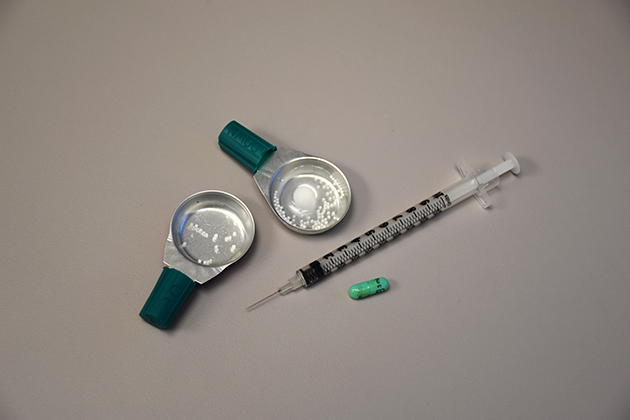 Equipment used by people who inject drugs
