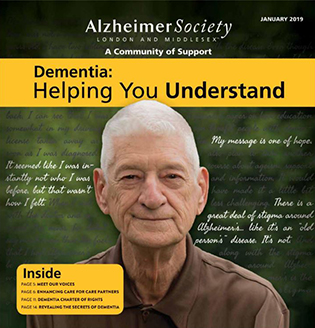 Alzheimer Society publication cover