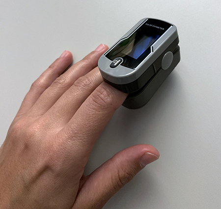 Home-based pulse oximeter