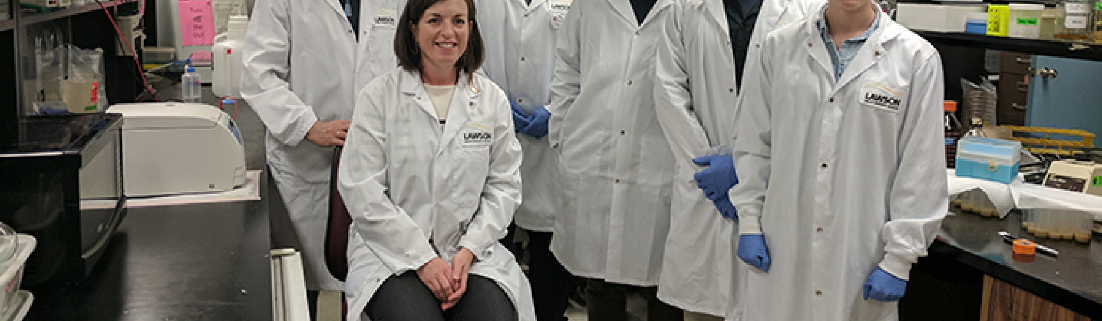 Scientists in the Human Microbiome and Probiotics lab