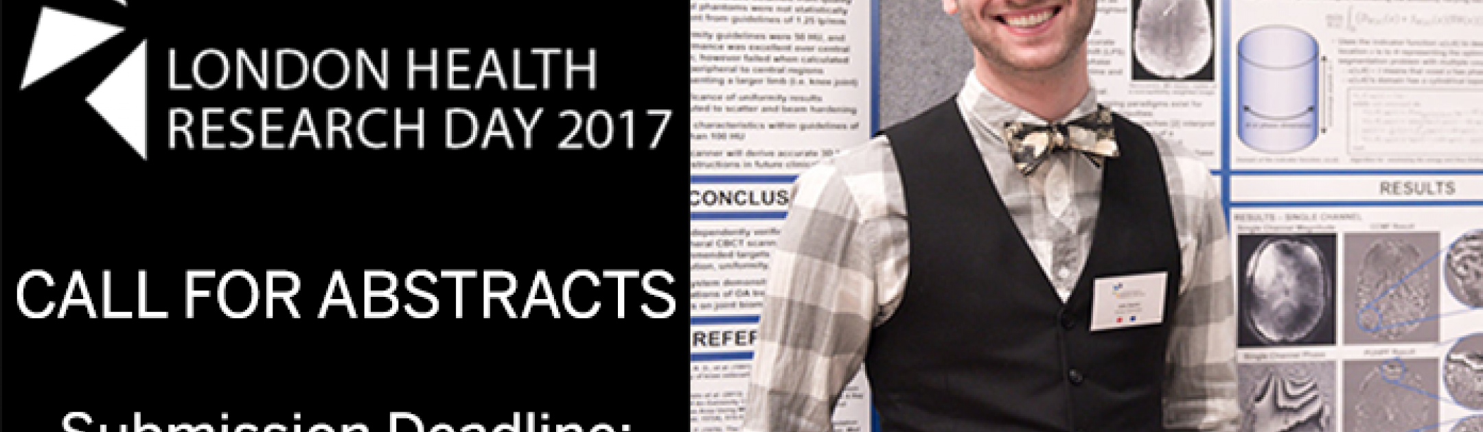 London Health Research Day Call for Abstracts promo