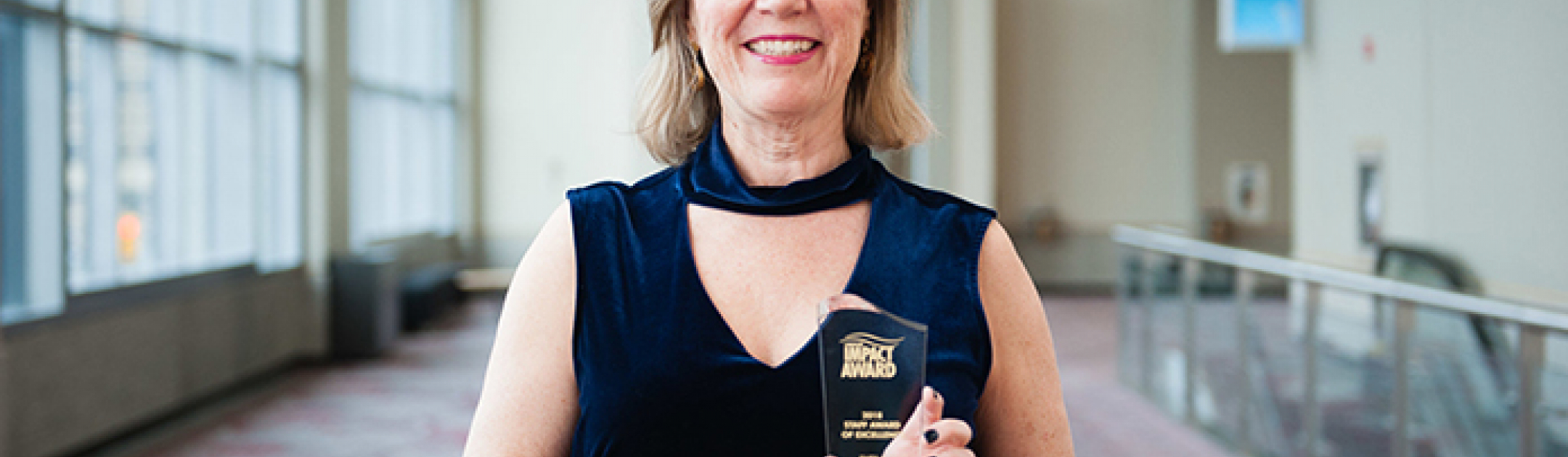 Sheila Fleming with Lawson Impact Award